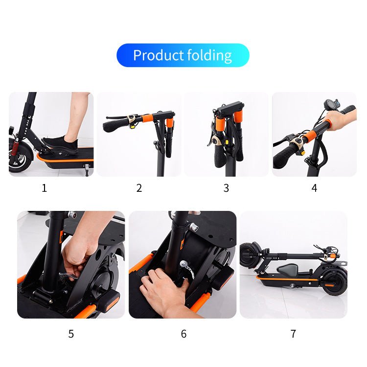 CRONY Top Speed 40KM/H 8 inch wide tyre electric scooter Replaceable battery prolong riding distance - Edragonmall.com