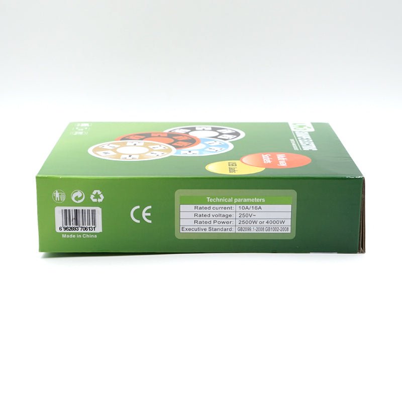 Crony UFO 5 way socket with 2 usb - Edragonmall.com