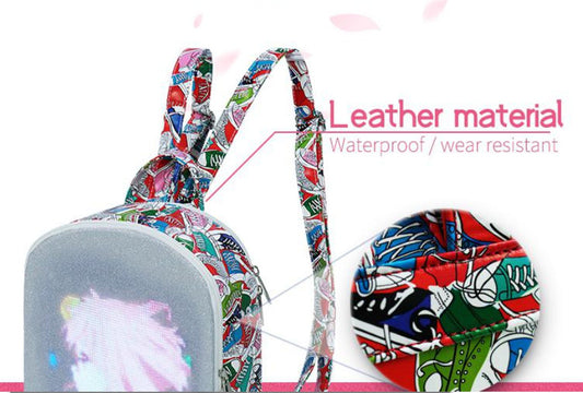 CRONY US-B003 AD LED Advertising display Backpack Connect mobile APP or computer via WIFI to change picture video - Edragonmall.com