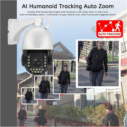 CRONY VST-WF93AR-5MP-30X 4G Camera Surveillance Camera 30X Zoom WiFi/4G PTZ IP Camera Outdoor 4K 8MP Humanoid Tracking - Edragonmall.com