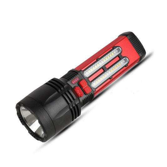 CRONY W5121A Solar Energy Flashlight for Home Type-C Rechargeable Strong Light P50 Super Bright Flashlight Super Battery Life - Edragonmall.com
