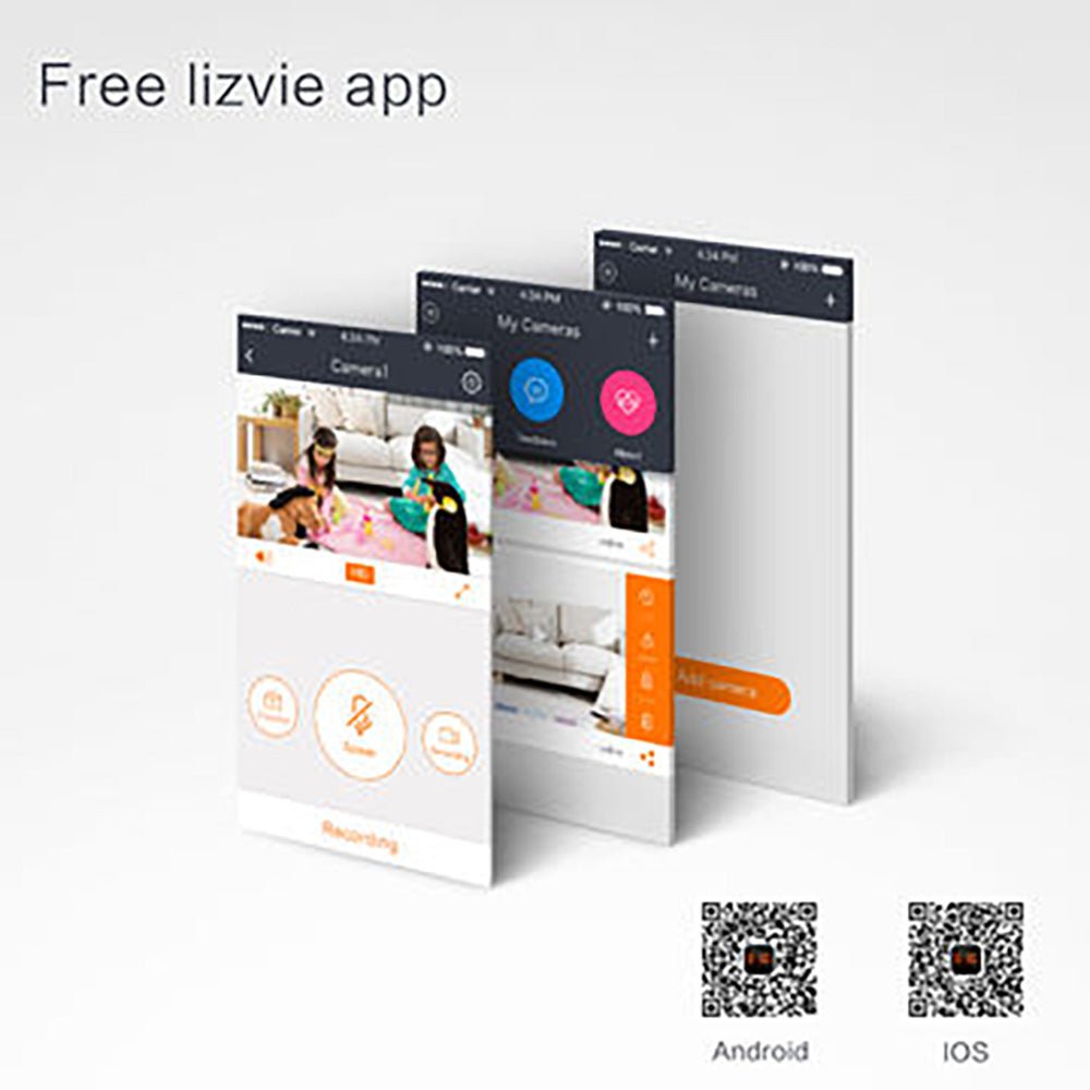 Crony Wireless Smart camera with Wireless charger clock Phone Charger WIFI Hidden CCTV - Edragonmall.com