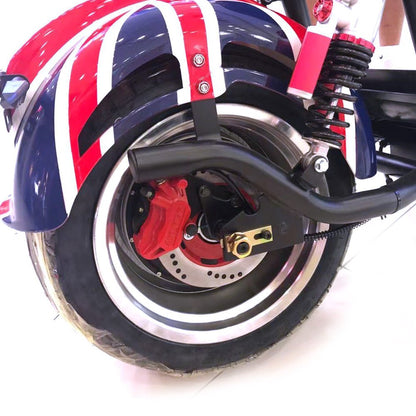 CRONY X1 Harley Electrocar car With BT Speaker 65KM/H Electrocar car Citycoco Fat Tire Electric motorcycle | RED spider - Edragonmall.com