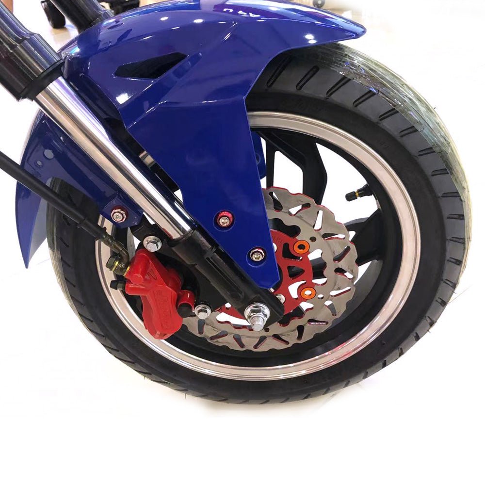 CRONY X1 Harley Electrocar car With BT Speaker 65KM/H Electrocar car Citycoco Fat Tire Electric motorcycle | Red spider - Edragonmall.com