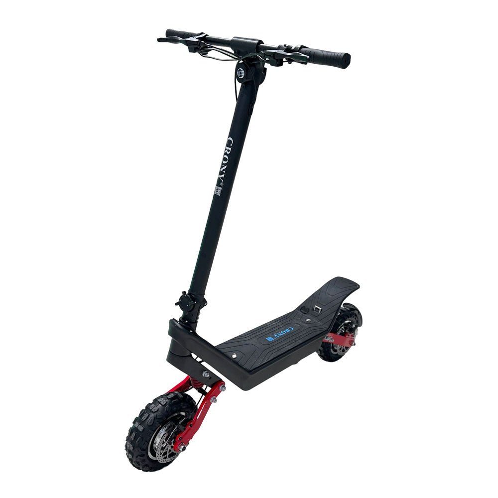 CRONY X10 Dual Moto Max Rang 80KM + App Folding E-Scooter 11 Inch Off-Road Scooter 2400W Dual Motor Foldable Electric Scooter - Edragonmall.com