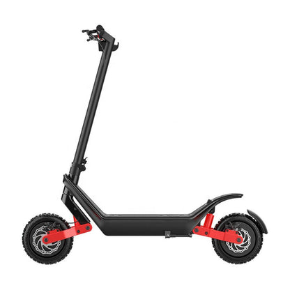 CRONY X10 Dual Moto Max Rang 80KM + App Folding E-Scooter 11 Inch Off-Road Scooter 2400W Dual Motor Foldable Electric Scooter - Edragonmall.com