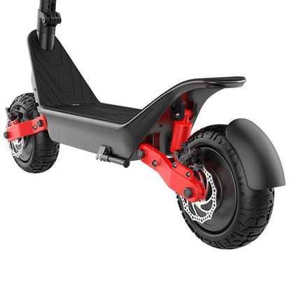 CRONY X10 Dual Moto Max Rang 80KM + App Folding E-Scooter 11 Inch Off-Road Scooter 2400W Dual Motor Foldable Electric Scooter - Edragonmall.com