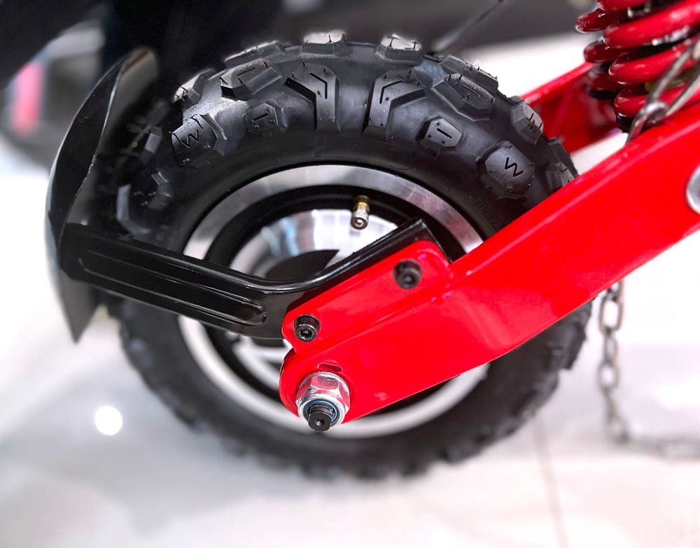 CRONY X10 Dual Moto Max Rang 80KM + App Folding E-Scooter 11 Inch Off-Road Scooter 2400W Dual Motor Foldable Electric Scooter - Edragonmall.com