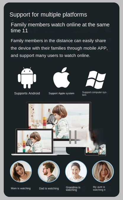 CRONY Y25-1080P light bulb IP Camera dual frequency 2.4g 5g network two-way voice automatic tracking - Edragonmall.com