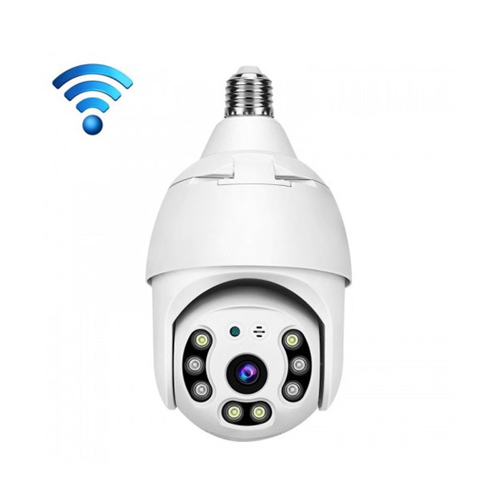 CRONY Y28-1080P light bulb IP Camera Smart wireless WIFI panoramic camera home HD night vision 2 million security monitoring - Edragonmall.com