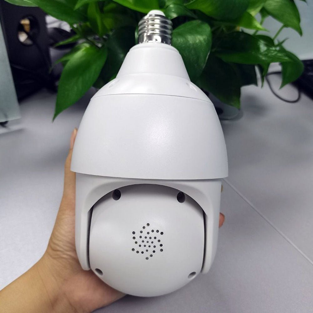 CRONY Y28-1080P light bulb IP Camera Smart wireless WIFI panoramic camera home HD night vision 2 million security monitoring - Edragonmall.com