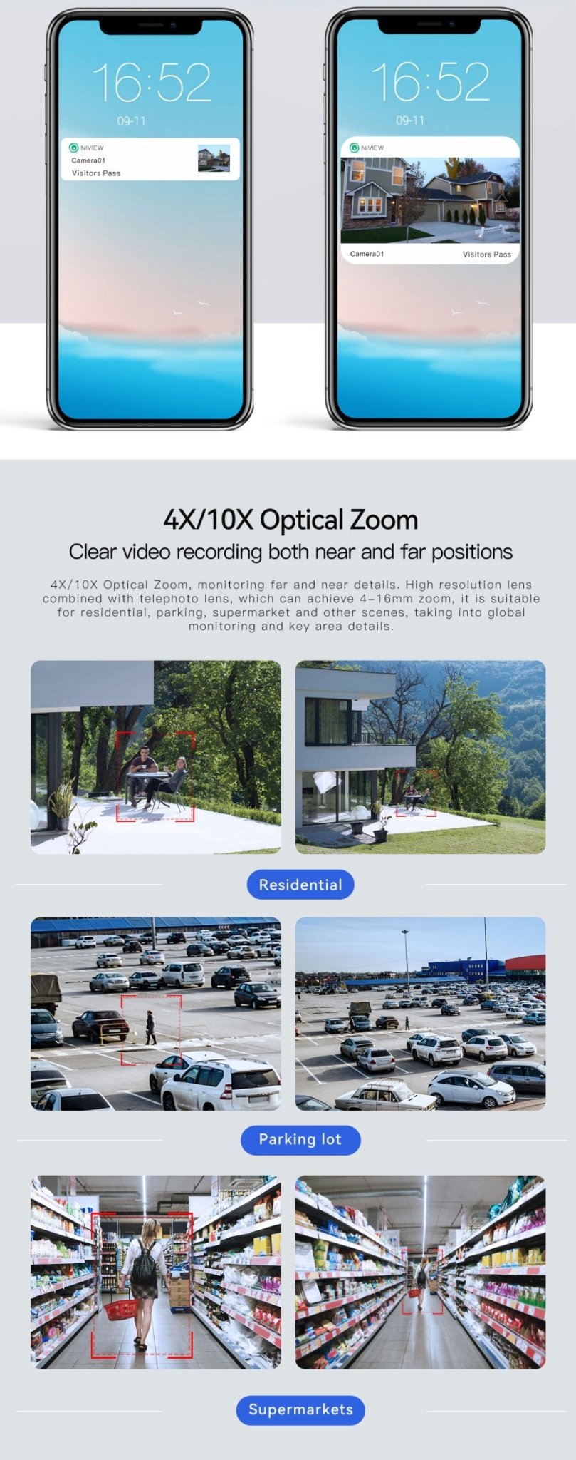 CRONY Y5 WiFi-4K-8MP-4X Solar Dual Linkage Battery PTZ Camera 8MP Wireless CCTV Camera Outdoor IP66 Waterproof Solar Dual Camera - Edragonmall.com