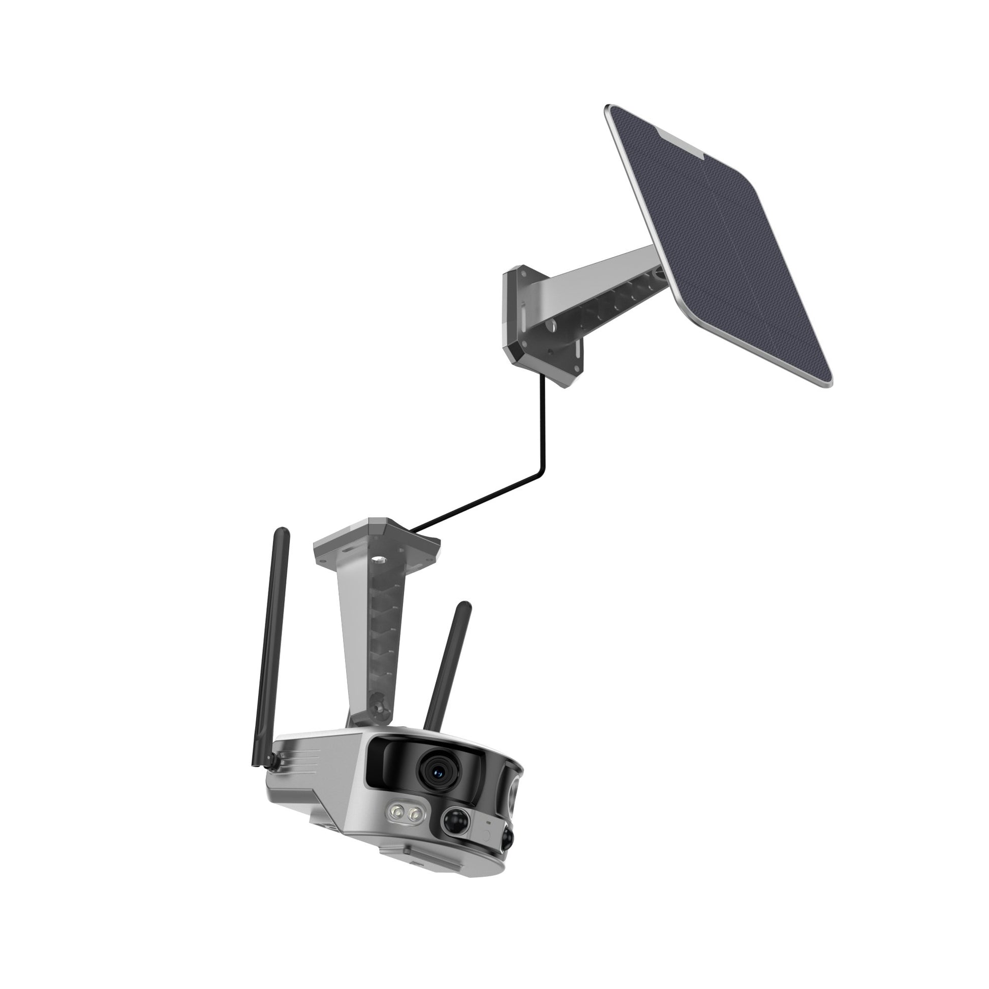 CRONY Y6 4G-4K-8MP-4X 180°Wide Angle Solar Battery Camera Y6 WiFi-4K-8MP-180°Wide Angle Solar Battery Camera with 6W Solar Panel - Edragonmall.com