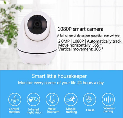 CWZ06501AI-Camera 1080P Security Camera Wireless Auto Tracking IP Camera Wifi Alarm Baby Monitor Surveillance Camera - Edragonmall.com
