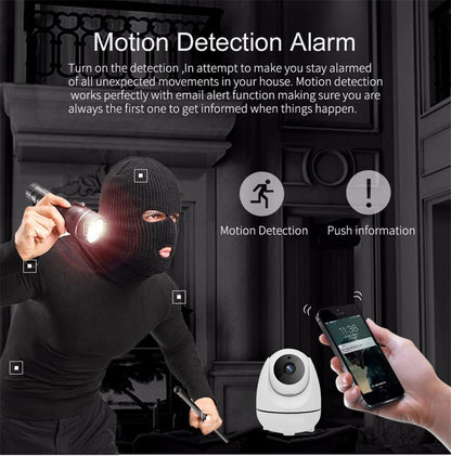 CWZ06501AI-Camera 1080P Security Camera Wireless Auto Tracking IP Camera Wifi Alarm Baby Monitor Surveillance Camera - Edragonmall.com