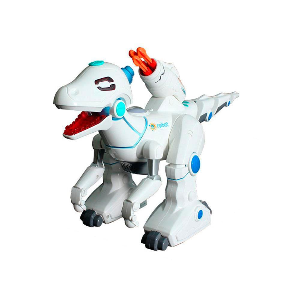 Electric Dinosaur Robot 25cm toys Tricky Toys Dinosaurio Robot Electronico Multifunciones Vota Fuego - Edragonmall.com