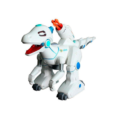 Electric Dinosaur Robot 25cm toys Tricky Toys Dinosaurio Robot Electronico Multifunciones Vota Fuego - Edragonmall.com