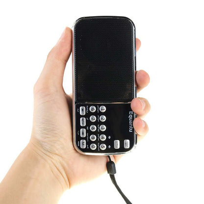 EQUANTU SQ-138 19 Voices 15 Languages Quran Speaker FM Radio Speaker 8GB MP3 Player - Edragonmall.com