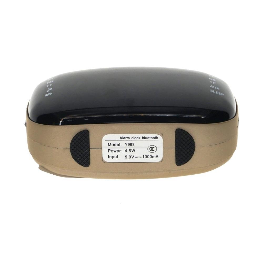 FC-A001 Bluetooth speaker with clock Bell Machine - Edragonmall.com