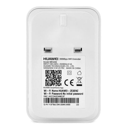 HUAWEI WE3200, Range Extender, up to 300 Mbps,White - Edragonmall.com