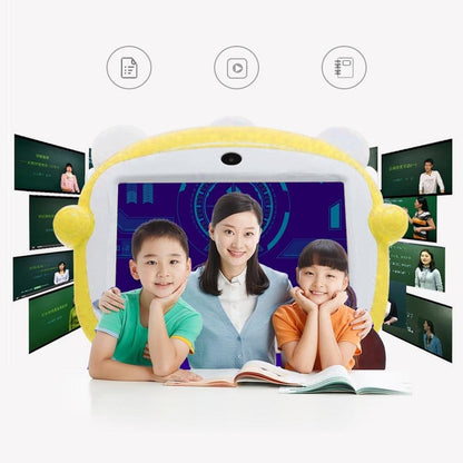 Jettom baby learn machine 7-inch 8GB ROM 512MB RAM 2G IPS LCD Dual Camera Kids Tablet YELLOW - Edragonmall.com