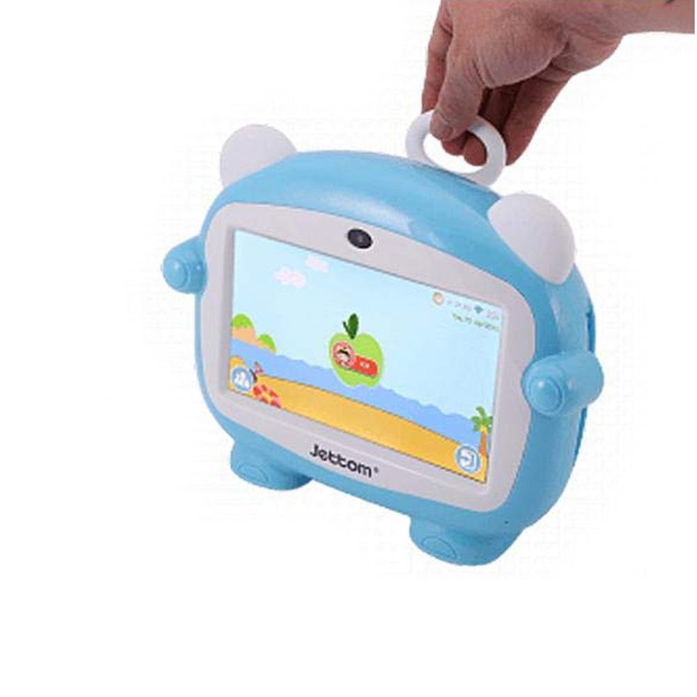 Jettom baby learn machine 7 inch 8GB ROM 512MB RAM LCD Dual Camera Kids Tablet | Blue - Edragonmall.com
