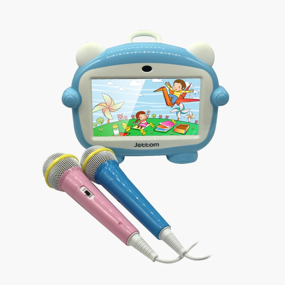 Jettom baby learn machine with two microphone and SIM card | Blue - Edragonmall.com