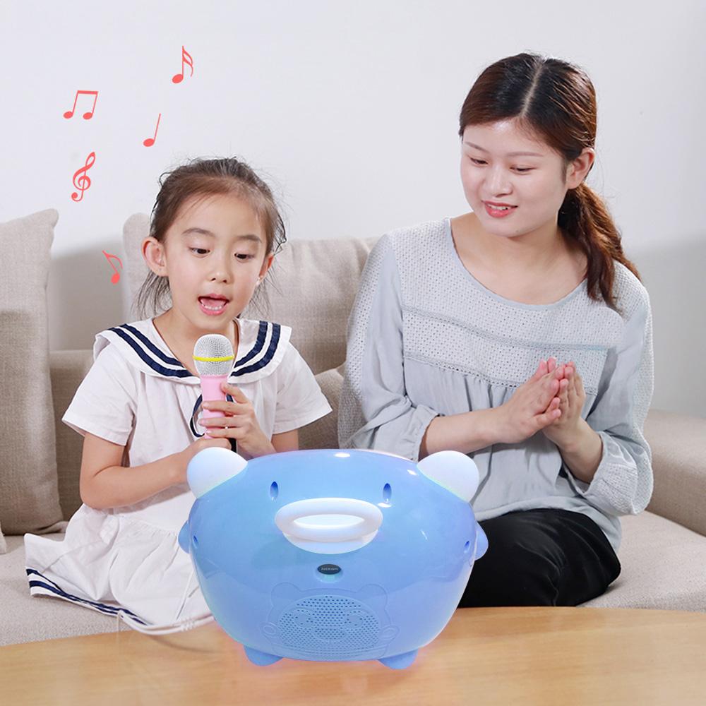 Jettom baby learn machine with two microphone and SIM card | Blue - Edragonmall.com