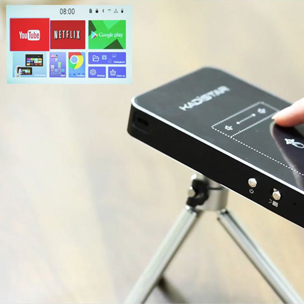 KADISTAR D05-E-O Projector High quality mini media projector wallpaper projector - Edragonmall.com