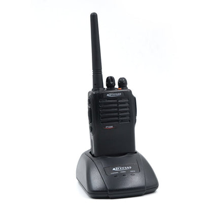 Kirisun 5W PT4200 UHF walkie-talkie Portable Handheld Civilian Two Way Radio Black 3-10km - Edragonmall.com