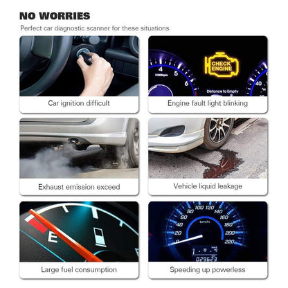 KONNWEI KW310 CAN OBD Scan Tool OBD2 Scanner Full OBDII - Edragonmall.com