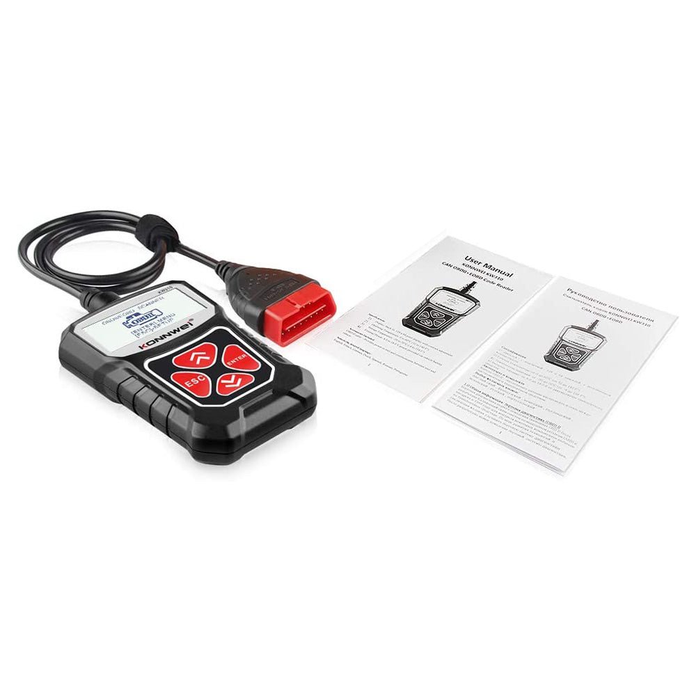 KONNWEI KW310 CAN OBD Scan Tool OBD2 Scanner Full OBDII - Edragonmall.com