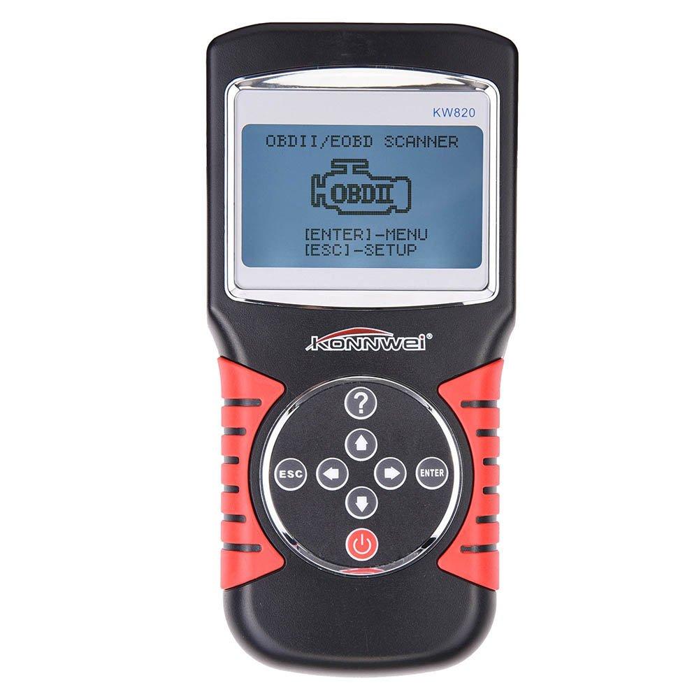 KONNWEI KW820 EOBD Automotive Car OBD2 Car-Detector Scanner OBDII Diagnostic Tool - Edragonmall.com
