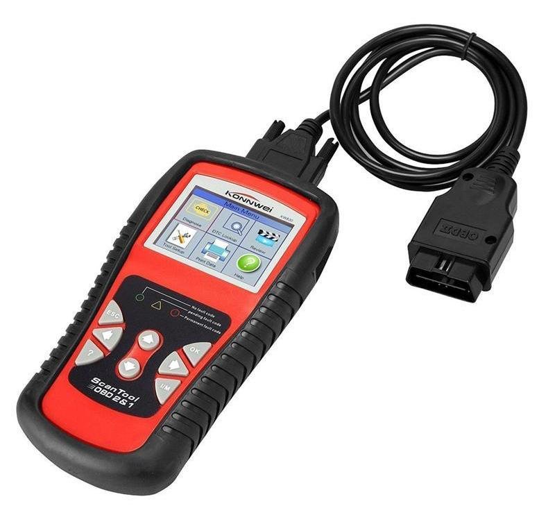 Konnwei KW830 EOBD OBD OBDII Scanner Reader Car Vehicles Diagnostic Tool Detector - Edragonmall.com