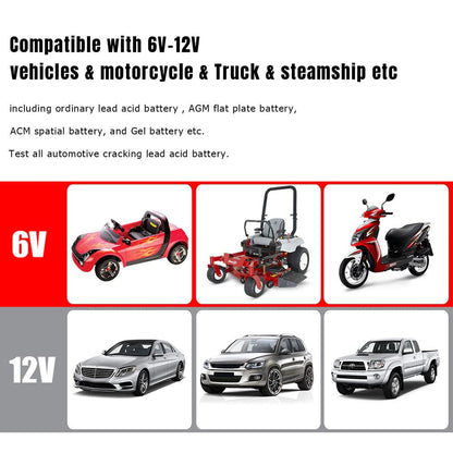 KONNWEI KW880 Battery Tester Car OBDII Battery Match Reset Tool OBDII Diagnostic Fault Scanner For 6V-12V Auto Motorcycle - Edragonmall.com