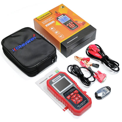 KONNWEI KW890 Battery Tester Car OBDII Oil Service Light Reset Tool OBD2 Scanner Car Professional Automotive Code Reader Diagnose Tool - Edragonmall.com