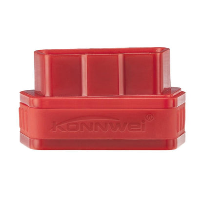 Konnwei KW901 OBD2 Car Bluetooth 3.0 Scanner ELM327 Car Diagnostic Tool - RED - Edragonmall.com