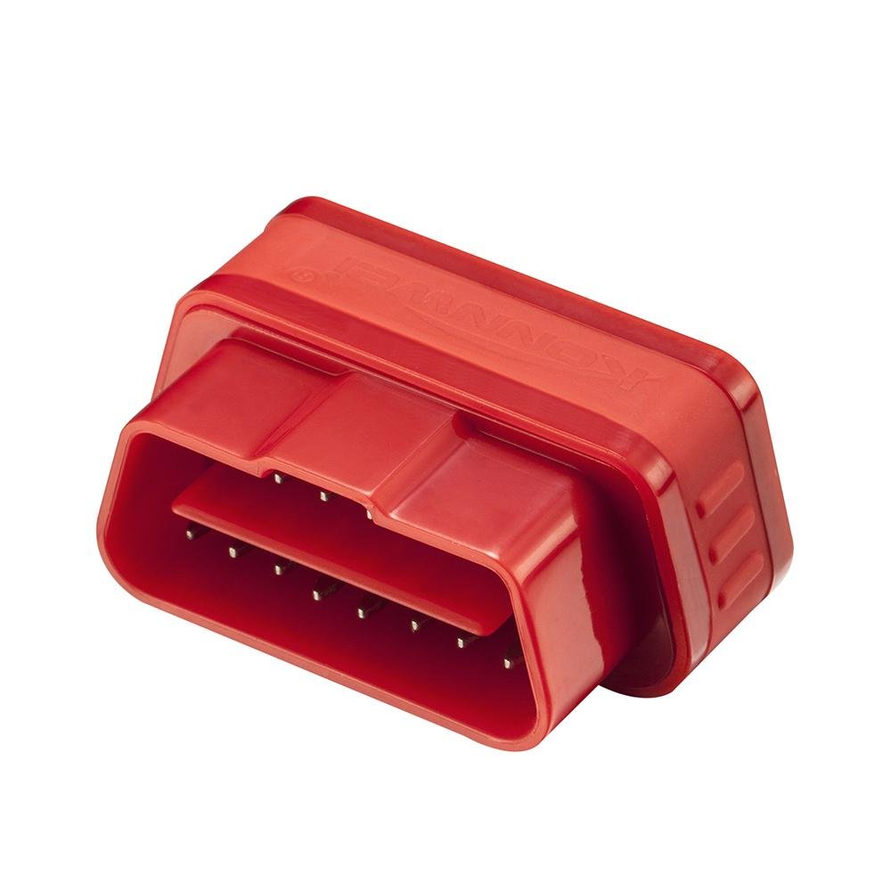 Konnwei KW901 OBD2 Car Bluetooth 3.0 Scanner ELM327 Car Diagnostic Tool - RED - Edragonmall.com