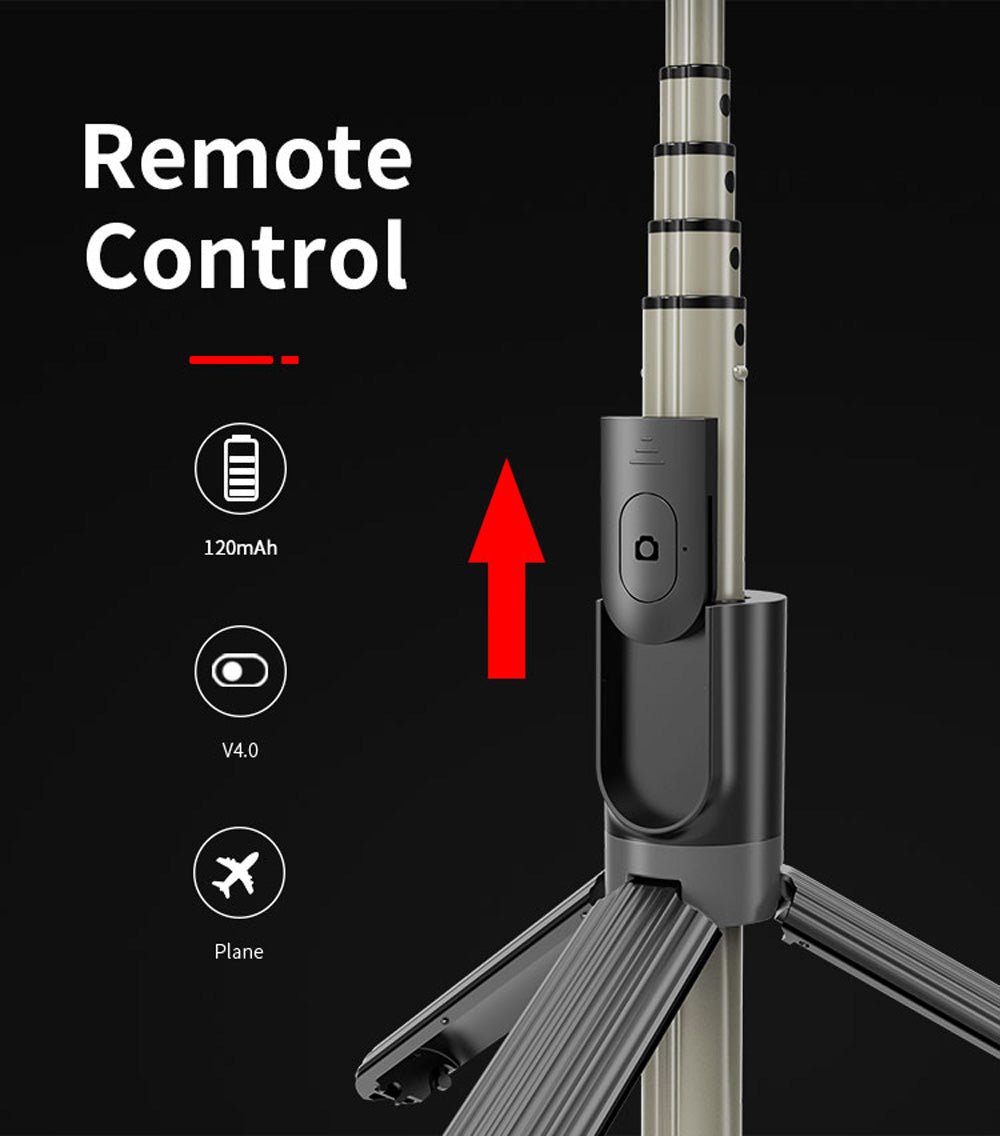 L07 mobile phone Live Fill Light Wireless Control Dimmable Camera Phone Ring Lamp With Stand Tripod - Edragonmall.com