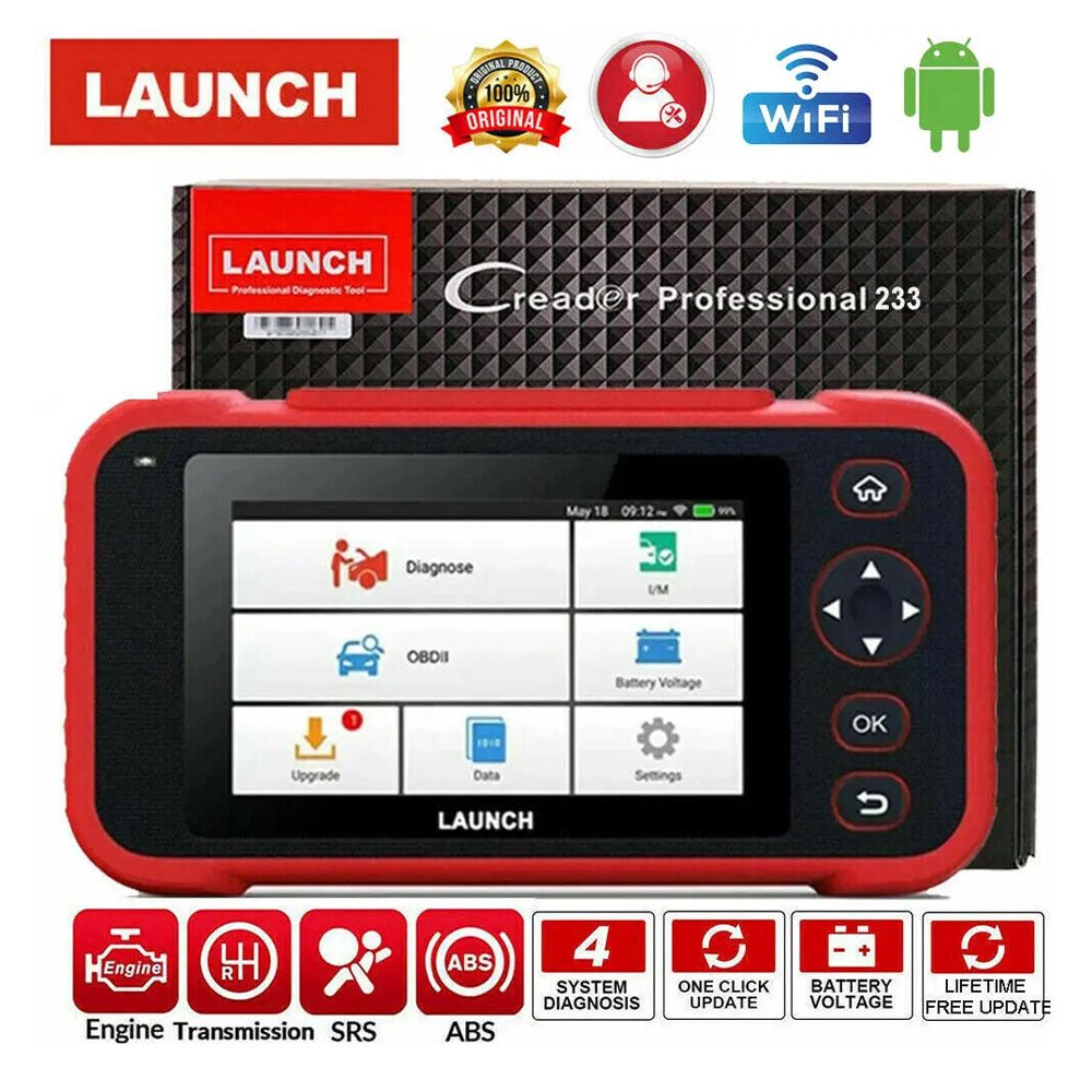 Launch 233 advanced OBD car scan tool Creader Professional CRP233 OBD2 Car Diagnostic scan Tool - Edragonmall.com