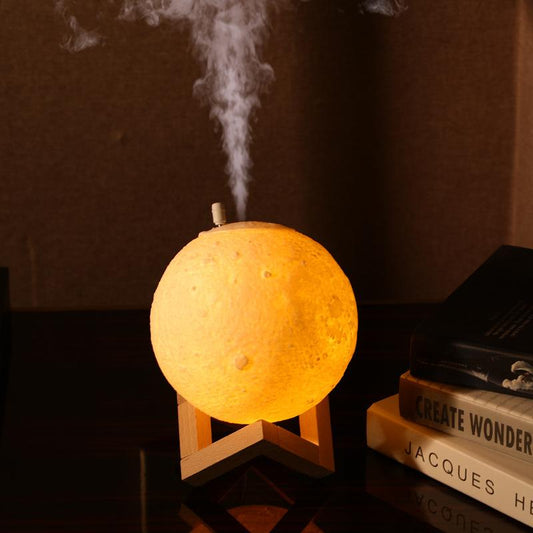Lunar Light Humidifier New strange portable USB charging humidifier large capacity household mute humidifier gift - Edragonmall.com