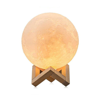 M15 3d Moon Light Wireless Remote Moon Lamp Multicolour - Edragonmall.com