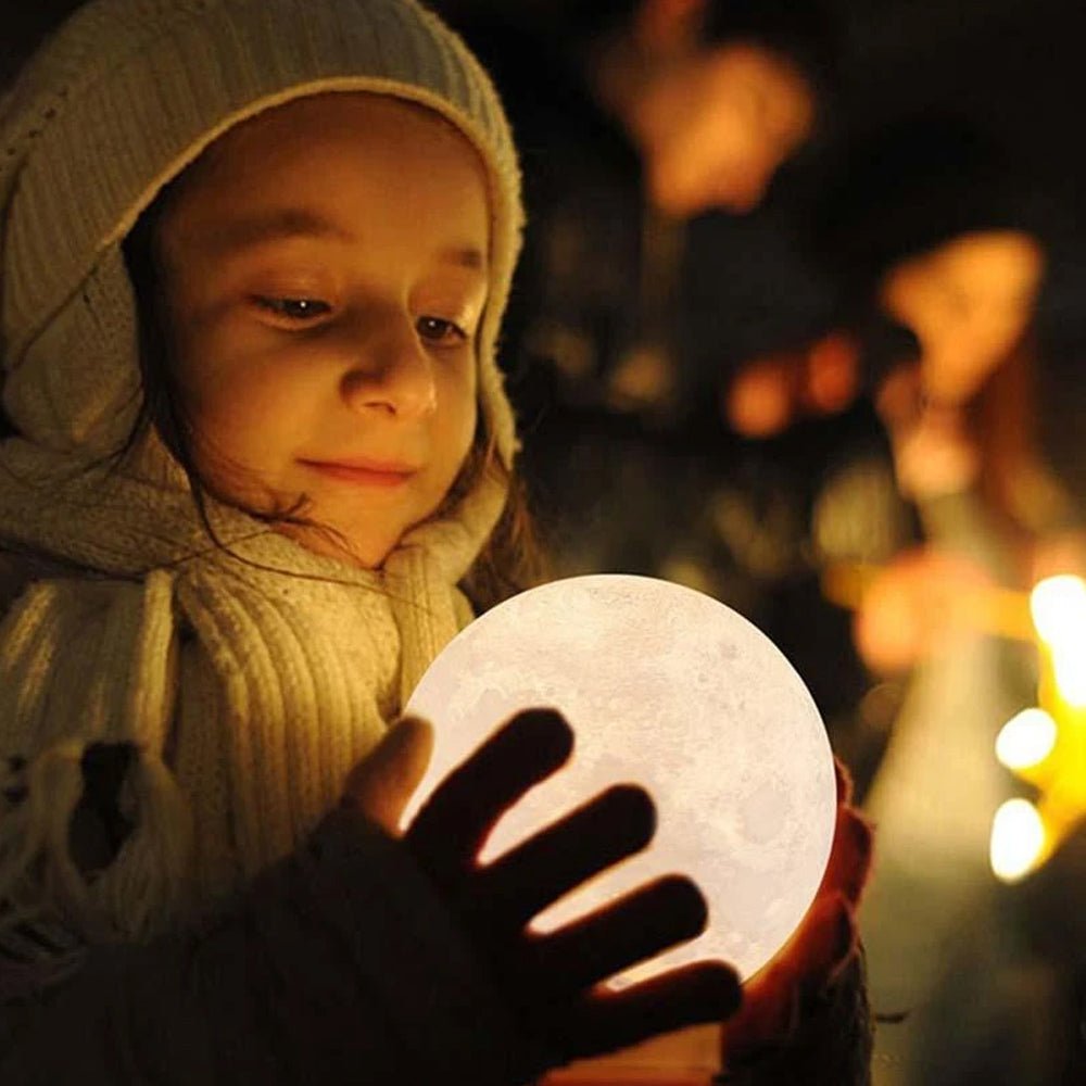 M15 3d Moon Light Wireless Remote Moon Lamp Multicolour - Edragonmall.com