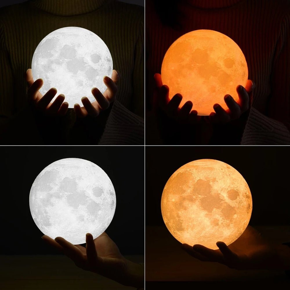 M15 3d Moon Light Wireless Remote Moon Lamp Multicolour - Edragonmall.com