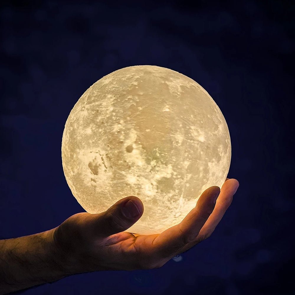 M16 3d Moon Light Wireless Remote Moon Lamp Multicolour - Edragonmall.com