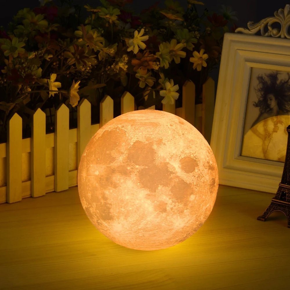 M16 3d Moon Light Wireless Remote Moon Lamp Multicolour - Edragonmall.com