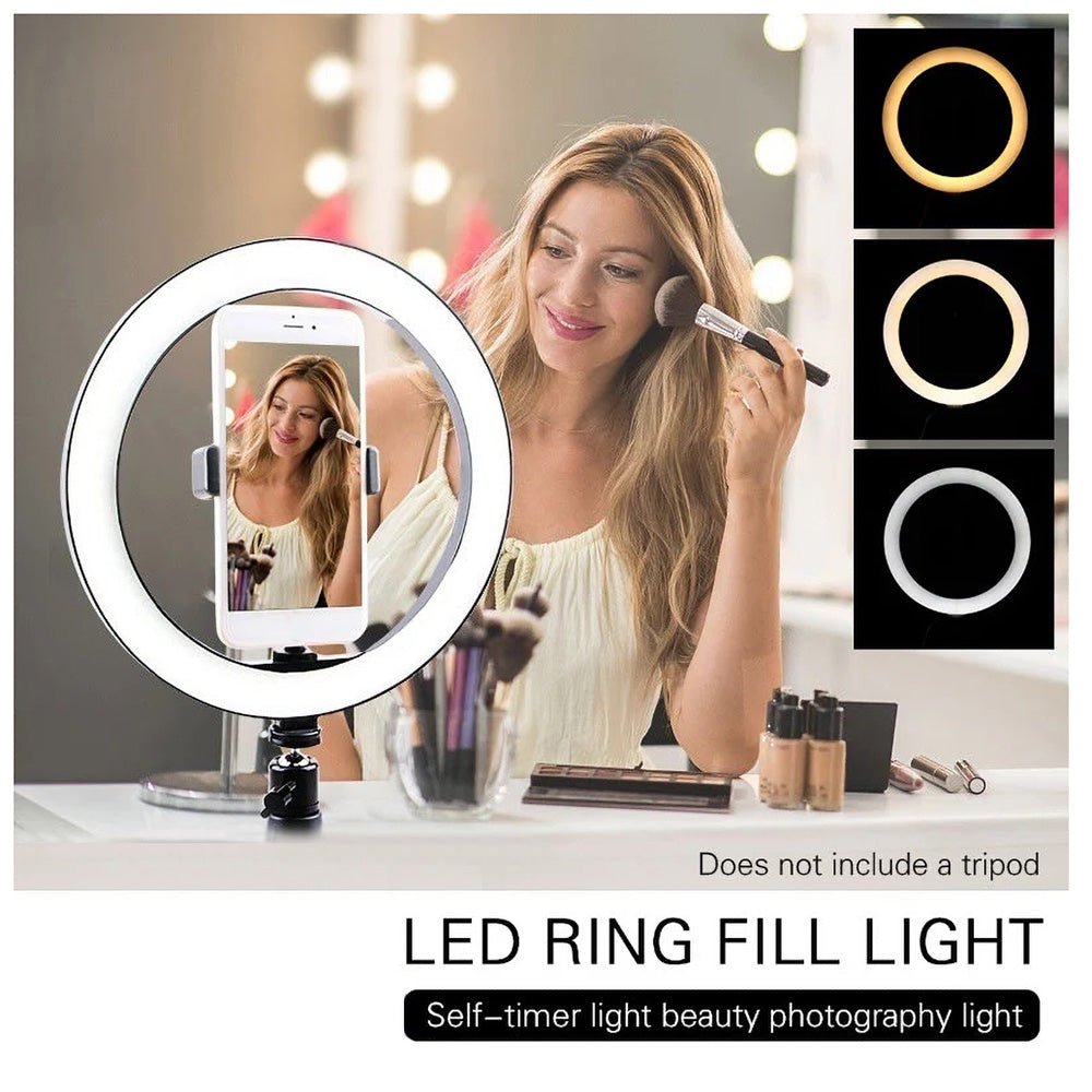 M33 33CM wire-controlled mobile phone Live Fill Light - Edragonmall.com