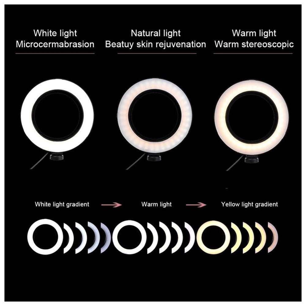 M33 33CM wire-controlled mobile phone Live Fill Light - Edragonmall.com