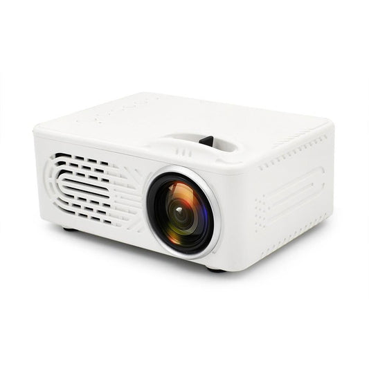 Mini Projector, LCD Display LED Portable Projector, Home Theater Cinema USB Children Video Media Player -RD-814 -White - Edragonmall.com