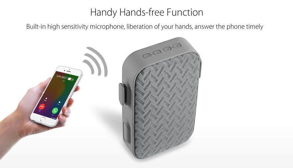 MY220BT Handheld Bluetooth Speaker Wireless Portable Subwoofers 3D Surround With Mini KTV Singing Bar-Gray - Edragonmall.com